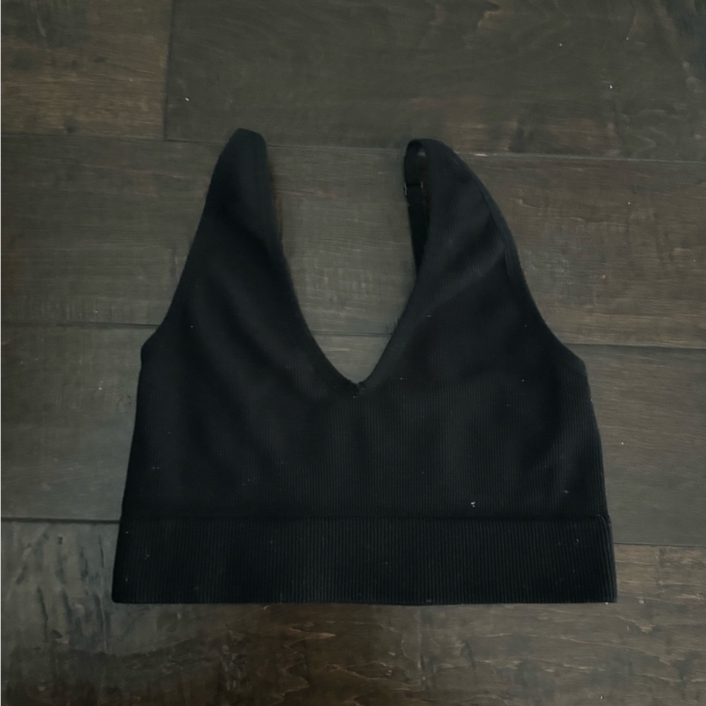 Garage black tank top